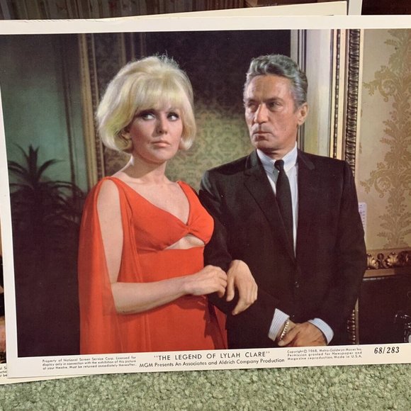 Other 8 Real 1968 The Legend Of Lylah Clare Lobby Card Set Kim Novak